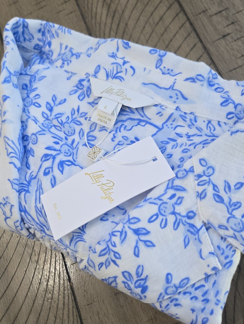 *NWT* Lilly Pulitzer Montee Shirt Coverup